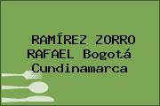 RAMÍREZ ZORRO RAFAEL Bogotá Cundinamarca
