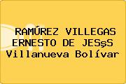 RAMÚREZ VILLEGAS ERNESTO DE JESºS Villanueva Bolívar