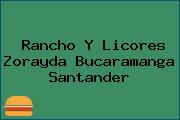 Rancho Y Licores Zorayda Bucaramanga Santander