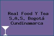 Real Food Y Tea S.A.S. Bogotá Cundinamarca