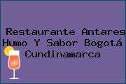 Restaurante Antares Humo Y Sabor Bogotá Cundinamarca