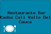 Restaurante Bar Kaoba Cali Valle Del Cauca