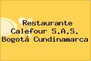 Restaurante Calefour S.A.S. Bogotá Cundinamarca