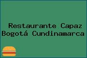 Ver restaurante capaz bogota cundinamarca Restaurante Capaz Bogotá Cundinamarca