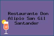 Restaurante Don Alipio San Gil Santander