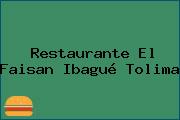 Restaurante El Faisan Ibagué Tolima