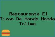 Restaurante El Tizon De Honda Honda Tolima