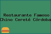 Restaurante Famoso Chino Cereté Córdoba