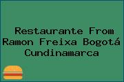 Restaurante From Ramon Freixa Bogotá Cundinamarca