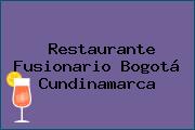 Restaurante Fusionario Bogotá Cundinamarca