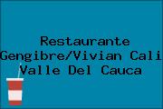 Restaurante Gengibre/Vivian Cali Valle Del Cauca