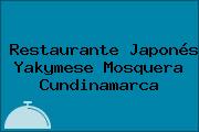 Restaurante Japonés Yakymese Mosquera Cundinamarca