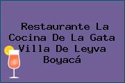 Restaurante La Cocina De La Gata Villa De Leyva Boyacá