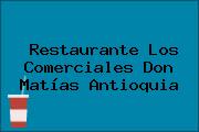 Restaurante Los Comerciales Don Matías Antioquia