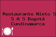 Restaurante Nieto S S A S Bogotá Cundinamarca