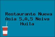 Restaurante Nueva Asia S.A.S Neiva Huila