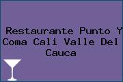 Restaurante Punto Y Coma Cali Valle Del Cauca