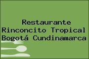Restaurante Rinconcito Tropical Bogotá Cundinamarca