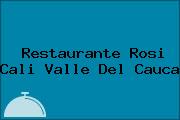 Restaurante Rosi Cali Valle Del Cauca
