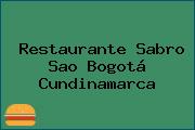Restaurante Sabro Sao Bogotá Cundinamarca