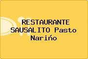 RESTAURANTE SAUSALITO Pasto Nariño