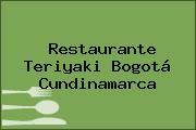 Restaurante Teriyaki Bogotá Cundinamarca