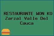 RESTAURANTE WON KO Zarzal Valle Del Cauca