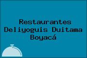 Restaurantes Deliyoguis Duitama Boyacá