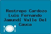 Restrepo Cardozo Luis Fernando Jamundí Valle Del Cauca