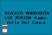 RIASCOS MARROQUÍN LUZ MYRIAN Yumbo Valle Del Cauca