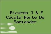Ricuras J & F Cúcuta Norte De Santander