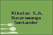 Rikalac S.A. Bucaramanga Santander