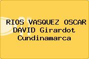 RIOS VASQUEZ OSCAR DAVID Girardot Cundinamarca