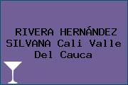 RIVERA HERNÁNDEZ SILVANA Cali Valle Del Cauca