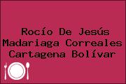 Rocío De Jesús Madariaga Correales Cartagena Bolívar