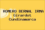 ROMERO BERNAL IRMA Girardot Cundinamarca