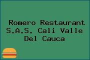 Romero Restaurant S.A.S. Cali Valle Del Cauca