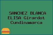 SANCHEZ BLANCA ELISA Girardot Cundinamarca