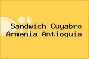 Sandwich Cuyabro Armenia Antioquia