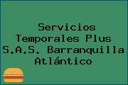 Servicios Temporales Plus S.A.S. Barranquilla Atlántico