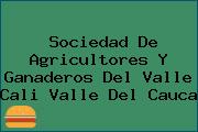 Sociedad De Agricultores Y Ganaderos Del Valle Cali Valle Del Cauca