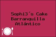 Sophi3´s Cake Barranquilla Atlántico