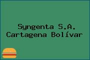 Syngenta S.A. Cartagena Bolívar