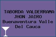 TABORDA VALDERRAMA JHON JAIRO Buenaventura Valle Del Cauca