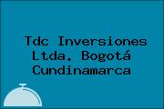 Tdc Inversiones Ltda. Bogotá Cundinamarca