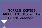 TORRES CORTES JAQUELINE Ricaurte Cundinamarca