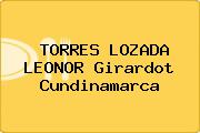 TORRES LOZADA LEONOR Girardot Cundinamarca