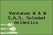 Ventanas W & W S.A.S. Soledad Atlántico