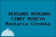 VERGARA VERGARA CINDY MIREYA Montería Córdoba