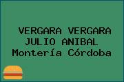 VERGARA VERGARA JULIO ANIBAL Montería Córdoba